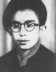 Khamenei as a teenager